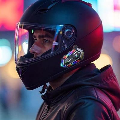 Y20 Motorsikletler İçin Kablosuz Bluetooth Kulaklıklı – Suya Dayanıklı, Uzun Ömürlü Batarya, Gürültü Engelleme Özellikli Kask Kulaklığı (3936)