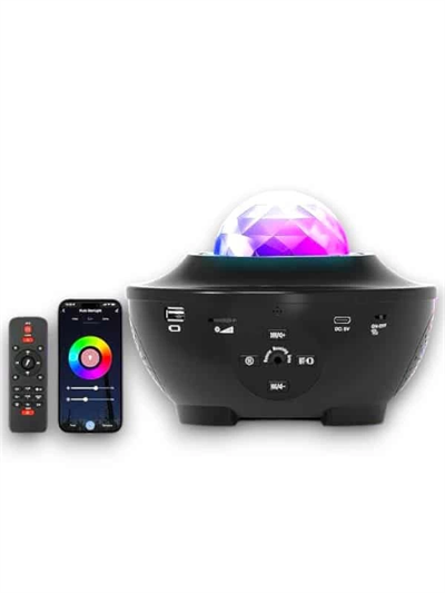 YUMURTA GÖRÜNÜMLÜ YILDIZLI PROJEKSİYON