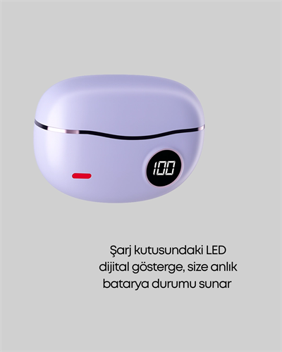 YXG10 Açık Kulak Bluetooth Kulaklık – Klipsli, Güvenli Spor Tasarım, 30 Saat Pil