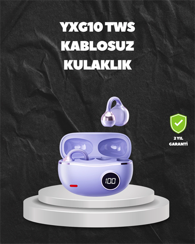 YXG10 TWS Kablosuz Kulak İçi – Elmacık Kemiği İletimli, Şık ve Hafif