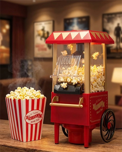 Yağsız Popcorn Makinesi Sıcak Hava ile Hızlı Patlatma