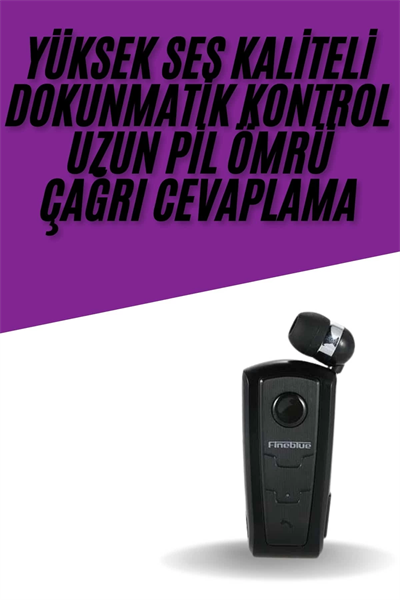 Yaka Kulaklığı Andorid Tüm Cep Telefonlarına Uyumlu Mikrofonlu Titreşimli Makaralı