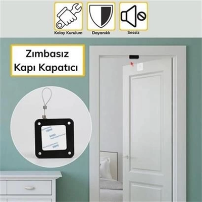 Yangına Dayanıklı Sıva Üstü Tüm Kapılar İçin Uygun Otomatik Kapanan Hızlı Otomatik Kapı Kapama