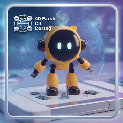 Yapay Zeka Robotu - Wi-Fi Uygulamalı - Konuşma Özellikli - Teknolojik Oyuncak