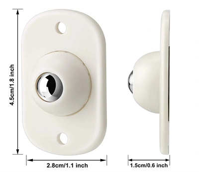 Yapışkanlı Eşya Kaydırma Bilyeleri - Kolay Taşıma Aparatı 4 Adet