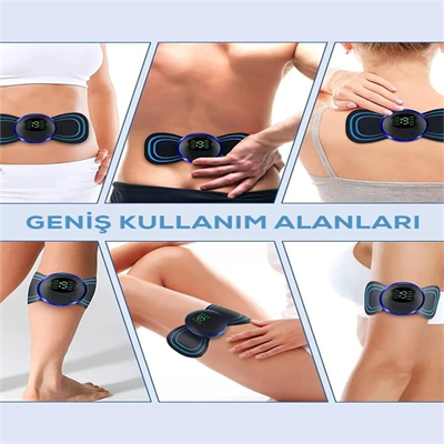 Yapışkanlı Mini Kelebek Masaj Aleti