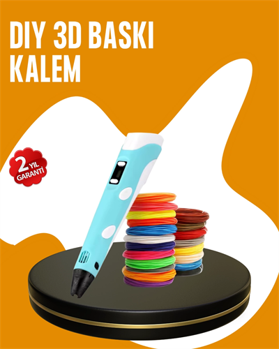 Yaratıcı Çizim ve Modelleme İçin Profesyonel 3D Yazıcı Kalem