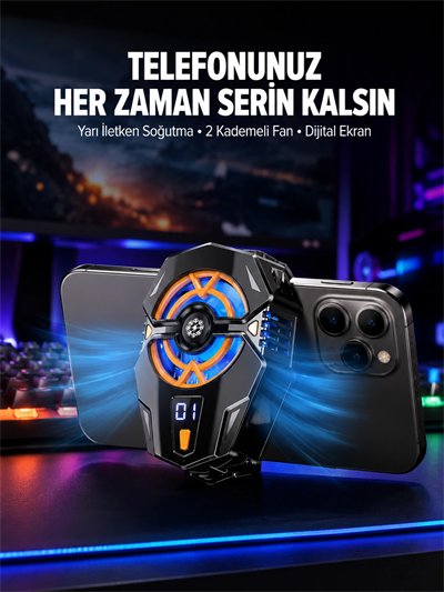 Yarı İletken Cep Telefonu Radyatörü 2 Hız Kademeli Dijital Ekranlı