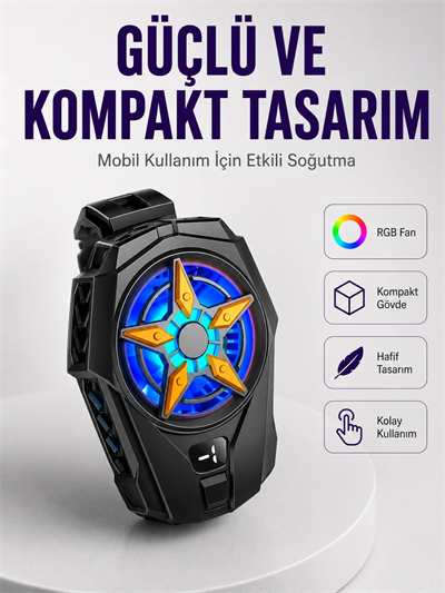 Yarı İletken Çipli Güçlü Telefon Soğutma Aleti Yeni Nesil