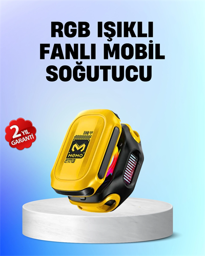 Yarı İletken Çipli RGB Işıklı Telefon Soğutucu