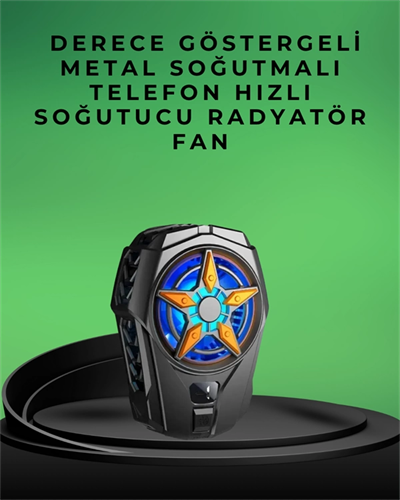 Yarı İletken Soğutmalı Mobil Fan – Akıllı Telefonlar İçin Soğutucu