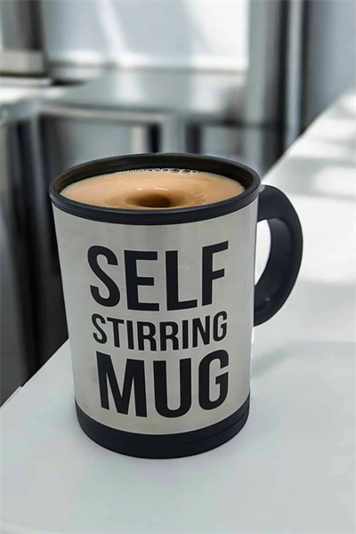 Yazılı Kupa Kendi Kendini Karıştıran Mikser Kupa Termos Bardak