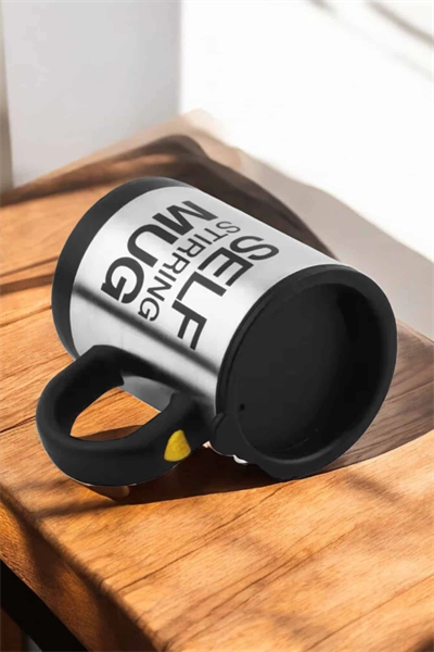 Yazılı Kupa Kendi Kendini Karıştıran Mikser Kupa Termos Bardak