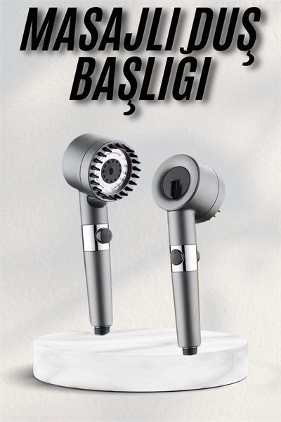 Yeni Masaj Etkili Nesil Filtreli  Duş Başlığı Fıskiyesi Duş Banyo