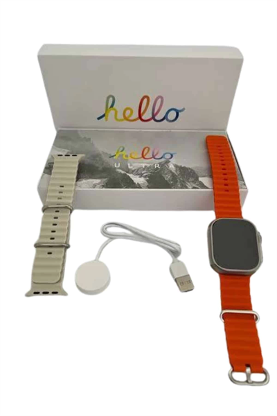 Yeni Nesil 3 Kordonlu Kol Saati 49 MM Amoled Ekran Akıllı Saat