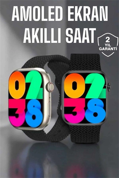 Yeni Nesil Akıllı Saat Arama Cevaplama GPS Takibi Adımsayar NFC Özelliği