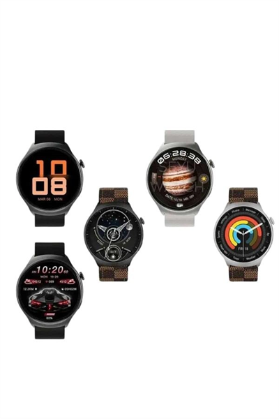 Yeni Nesil Akıllı Saat Çağrı Cevaplayabilen Plastik 47 Mm Uyumlu Kordon
