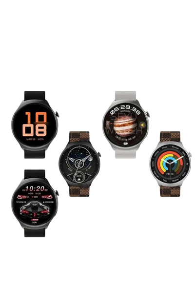 Yeni Nesil Akıllı Saat Çağrı Cevaplayabilen Plastik 47 Mm Uyumlu Kordon