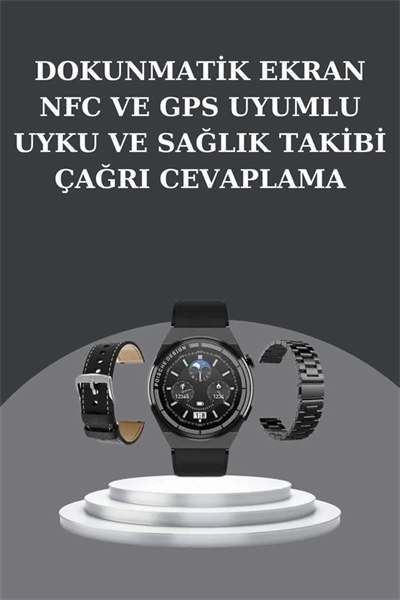 Yeni Nesil Akıllı Saat Ve Bluetooth Kulaklık Titreşim Bildirimleri Uyku Takibi