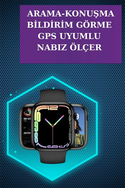 Yeni Nesil Akıllı Saat ve Kablosuz Kulaklık Kampanyası İkili Set Bluetooth Bağlantılı