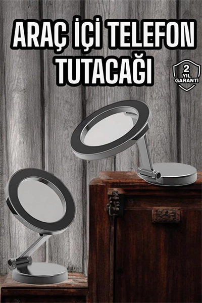 Yeni Nesil Araç İçi Mıknatıslı Telefon Tutacağı Tüm Telefonlara Uyumlu