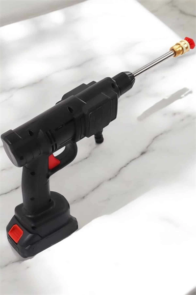 Yeni Nesil Araç Yıkama Şarjlı Tabancası Basınçlı Su Hazneli