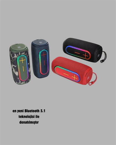 Yeni Nesil Bluetooth 5.1 Hoparlör – Güçlü Ses, Hızlı Bağlantı, Uzun Pil Ömrü
