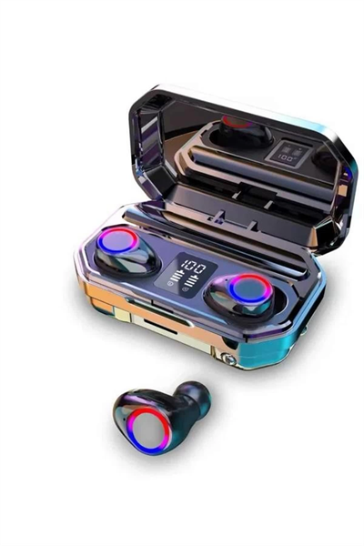 Yeni Nesil Bluetooth Kulaklık Uzun Pil Ömrü El Fenerli Dijital Şarj Göstergeli