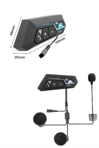 Yeni Nesil Dinleme Ve Konuşma Özellikli Intercom Kask Kulaklığı 5.0 Bluetooth