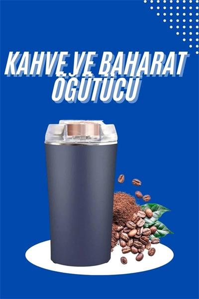 Yeni Nesil Kahve ve Baharat Öğütücü Paslanmaz Çelik Kahve Değirmeni