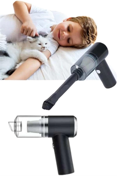 Yeni Nesil Mini Vakumlu Araç Süpürgesi El Süpürgesi Şarjlı