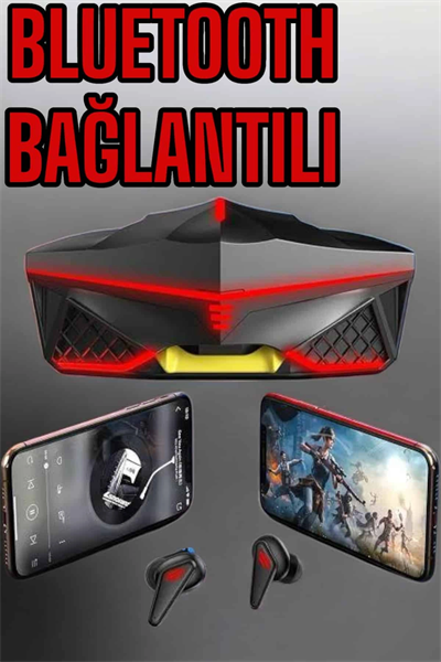 Yeni Nesil Oyuncu Kulaklığı Gürültü Önleyici Uzun Pil Ömrü Bluetooth Bağlantılı