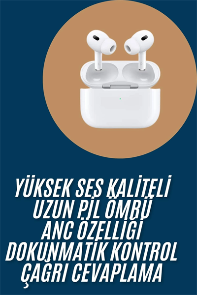 Yeni Nesil Pro Bluetooth Kulaklık Android ve İOS Uyumlu Dokunmatik Kontrol