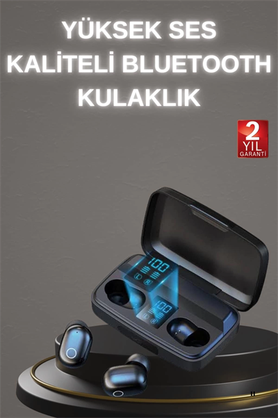 Yeni Nesil TWS Kablosuz Kulaklık Güçlü Batarya Yüksek Kalite Bluetooth 5.0 ANC Özelliği