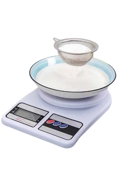 Yeni Nesil Taşınabilir Dijital Hassas Mutfak Tartısı Mutfak Terazisi Hassas Ölçüm 10 Kg
