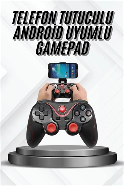 Yeni Nesil X3 Gamepad Android Uyumlu Telefon Tutucu Özellikli Joystick