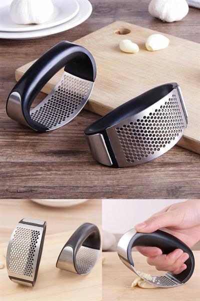Yeni Sarımsak Ezici Paslanmaz Çelik Garlic Press (3936)