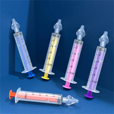 Yeniden Kullanılabilir, Manuel Burun Temizleyici 10ml Kapasiteli Burun Açıcı Şırınga Bx40