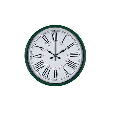 Yeşil 36 Cm Modern Şık Duvar Saati
