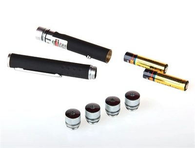 Yeşil Lazer Pointer 100 Mw 15 Km Etkili (5 Başlıklı)