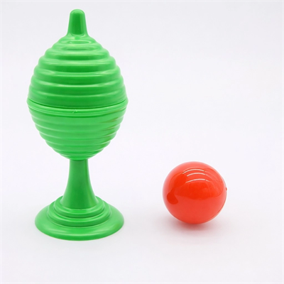 Yeşil Renk Sihirli Kupa Top Kaybetme Oyunu 7 Cm