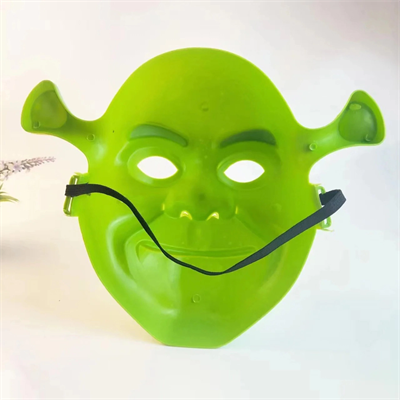 Yeşil Shrek Maskesi 21x25 Cm Bx40