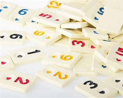 Yetişkin Büyük Boy Plastik Okey Takımı