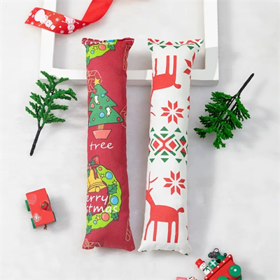 Yılbaşı Konseptli Hışırtılı Bez Kedi Oyuncağı