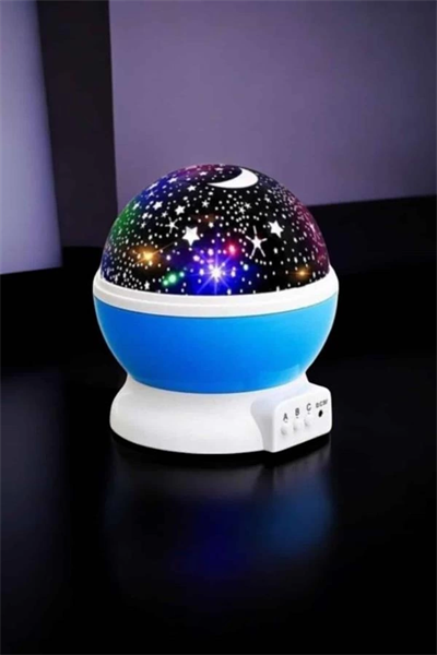 Yıldızlı Gökyüzü Projeksiyon Gece Lambası Hareketli Işık Şovu