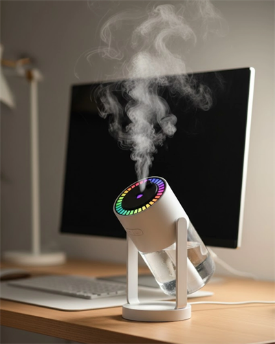 Yıldızlı Projektör Hava Nemlendirici Ultrasonik Buhar ve RGB Işık