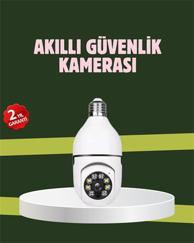 Yüksek Çözünürlüklü Kablosuz Akıllı Güvenlik Kamerası