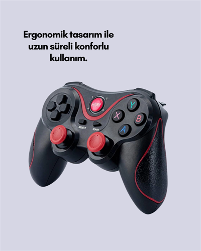 Yüksek Hassasiyetli Kablosuz Oyun Kolu PC ve Mobil Uyumlu