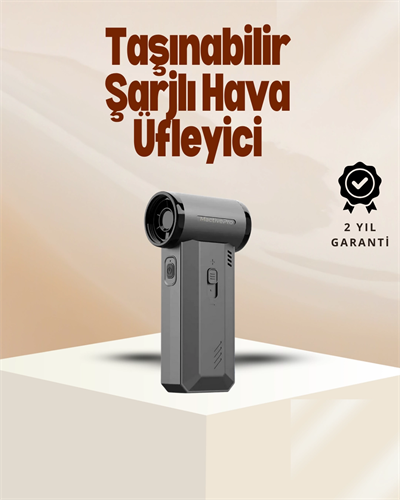 Yüksek Hızlı Kablosuz El Tipi Hava Üfleme Temizlik Cihazı