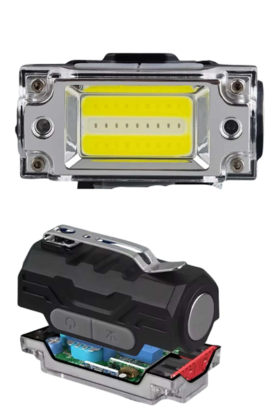 Yüksek Işıklı Şarjlı ve Sensörlü LED Kafa Lambası Kamp Lambası
